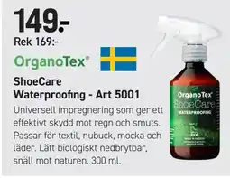 Engelsons OrganoTex ShoeCare Waterproofing erbjuda