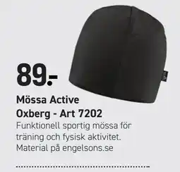 Engelsons Oxberg Mössa Active erbjuda