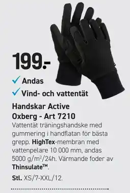 Engelsons Oxberg Handskar Active erbjuda