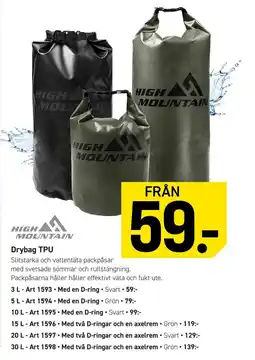 Engelsons High Mountain Drybag TPU erbjuda