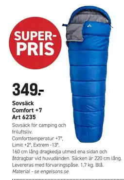Engelsons Engelsons Sovsäck Comfort +7 erbjuda