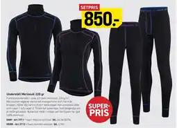 Engelsons Mountain Underställ Merinoull 220 gr erbjuda