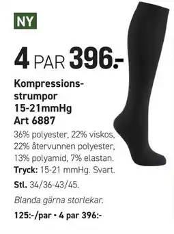 Engelsons Kompressionsstrumpor erbjuda