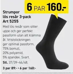 Engelsons Strumpor lös resår 3-pack erbjuda