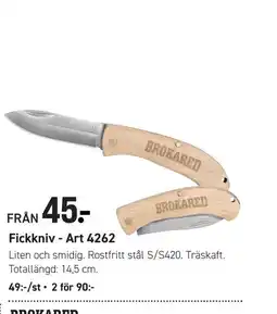 Engelsons Brokared fickkniv erbjuda