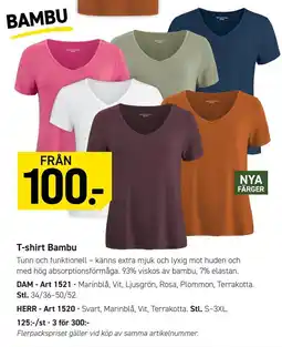 Engelsons Bambu T-shirt erbjuda