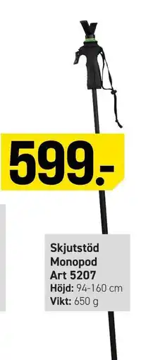Engelsons Skjutstöd Monopod erbjuda