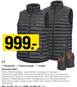 Engelsons Värmeväst Sälen erbjuda