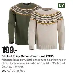 Engelsons Oviken Barn Stickad Tröja - Art 8306 erbjuda