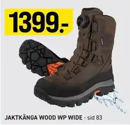 Engelsons Jaktkänga wood wp wide erbjuda
