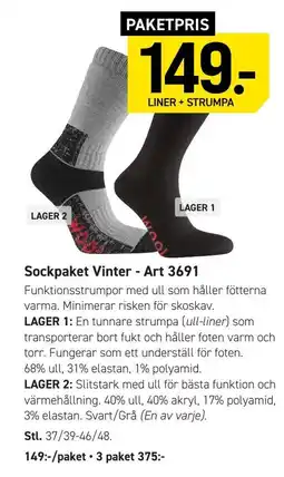Engelsons Sockpaket Vinter erbjuda