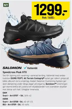 Engelsons Salomon Speedcross Peak GTX erbjuda