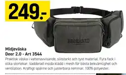 Engelsons Brokared midjeväska deer 2.0 erbjuda