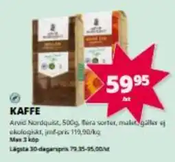 Tempo Kaffe erbjuda