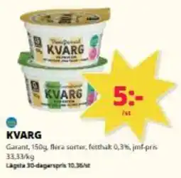 Tempo Garant kvarg erbjuda