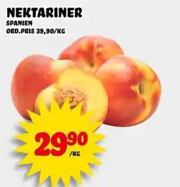 Nelins Nektariner erbjuda