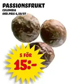 Nelins Passionsfrukt erbjuda