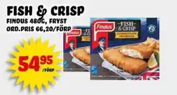 Nelins Findus fish & crisp erbjuda