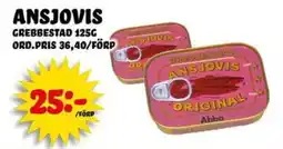 Nelins AnsjoVIS grebbestad erbjuda