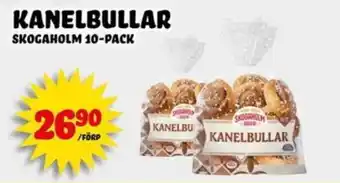 Nelins Skogaholm kanelbullar erbjuda