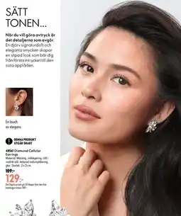 Oriflame Diamond Cellular Earrings erbjuda