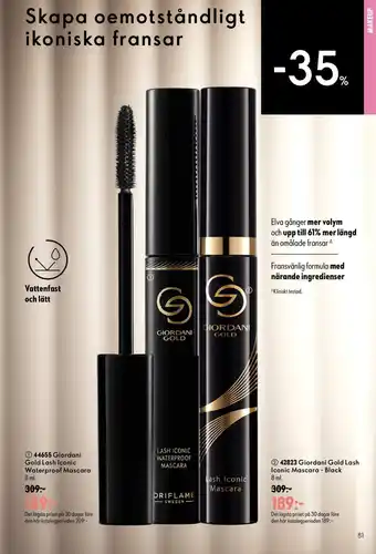 Giordani Gold Lash Iconic Mascara