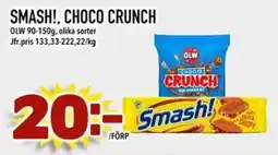 Nelins Olw smash choco crunch erbjuda