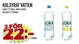 Nelins Loka vatten erbjuda