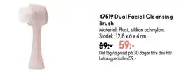 Oriflame 47519 Dual Facial Cleansing Brush erbjuda