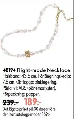 Oriflame Flight-mode Necklace erbjuda