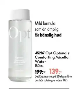 Oriflame Opt Optimals Comforting Micellar Water erbjuda