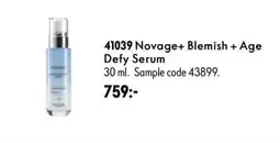 Oriflame Novage+ Blemish + Age Defy Serum erbjuda