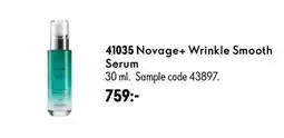 Oriflame Novage+ Wrinkle Smooth Serum erbjuda