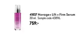 Oriflame Novage+ Lift + Firm Serum erbjuda