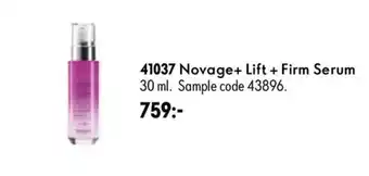 Oriflame Novage+ Lift + Firm Serum erbjuda