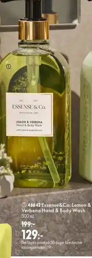 Oriflame Essense & Co. Lemon & Verbena Hand & Body Wash erbjuda