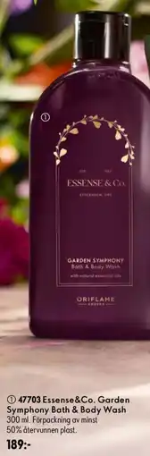 Oriflame Essense&Co. Garden Symphony Bath & Body Wash erbjuda