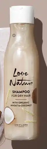Oriflame Love Nature Shampoo For Dry Hair with Organic Wheat & Coconut erbjuda