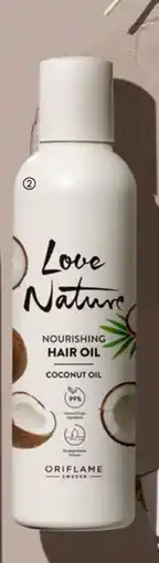 Oriflame Love Nature Nourishing Hair Oil Coconut Oil erbjuda