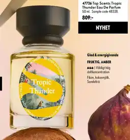 Oriflame Top Scents Tropic Thunder Eau De Parfum erbjuda