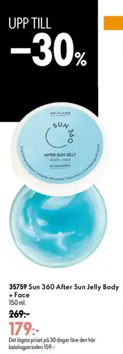Oriflame Oriflame Sun 360 After Sun Jelly Body + Face erbjuda