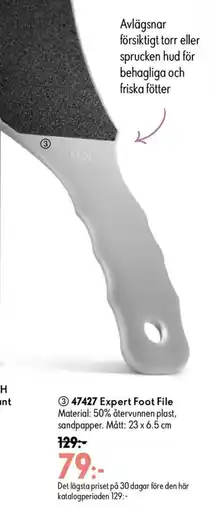Oriflame Expert Foot File erbjuda