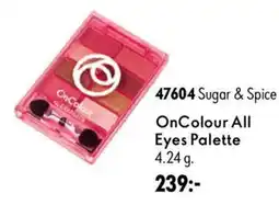 Oriflame OnColour All Eyes Palette erbjuda