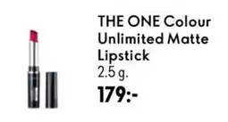 Oriflame The One Colour Unlimited Matte Lipstick erbjuda