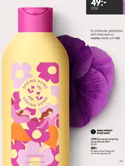 Oriflame Oriflame Spring Song Spring Song Shower Gel erbjuda