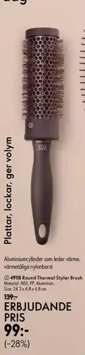 Oriflame 302 Round Thermal Styler Brush erbjuda
