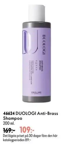 Oriflame Duologi Anti-Brass Shampoo erbjuda