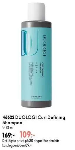 Oriflame Duologi curl defining shampoo erbjuda