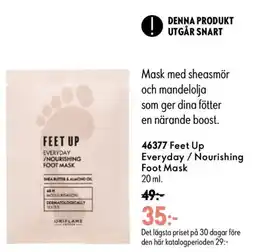 Oriflame Oriflame Feet Up Everyday / Nourishing Foot Mask erbjuda