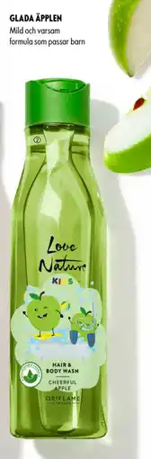 Oriflame Love Nature Kids Hair & Body Wash Cheerful Apple erbjuda